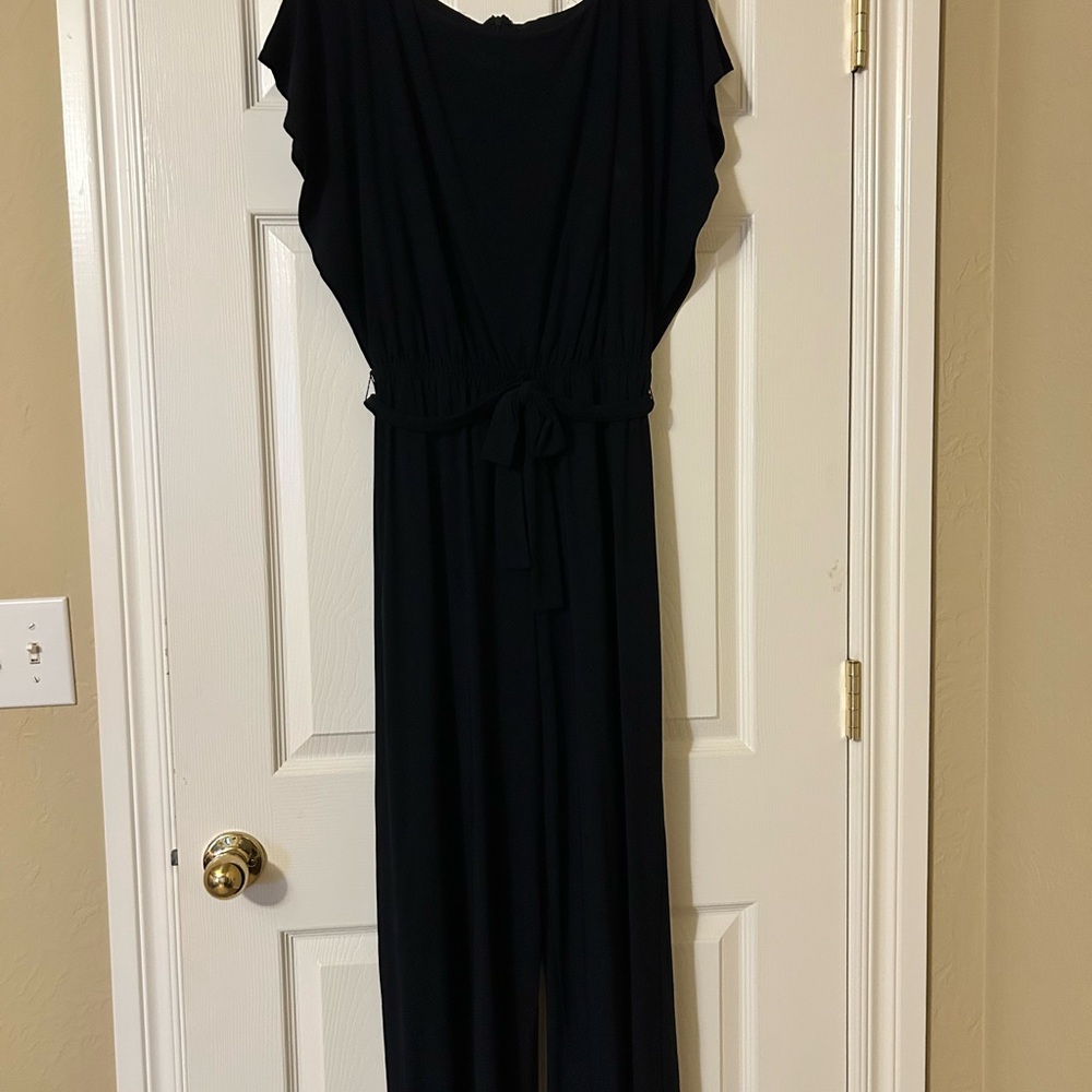 Women’s navy jumpsuit